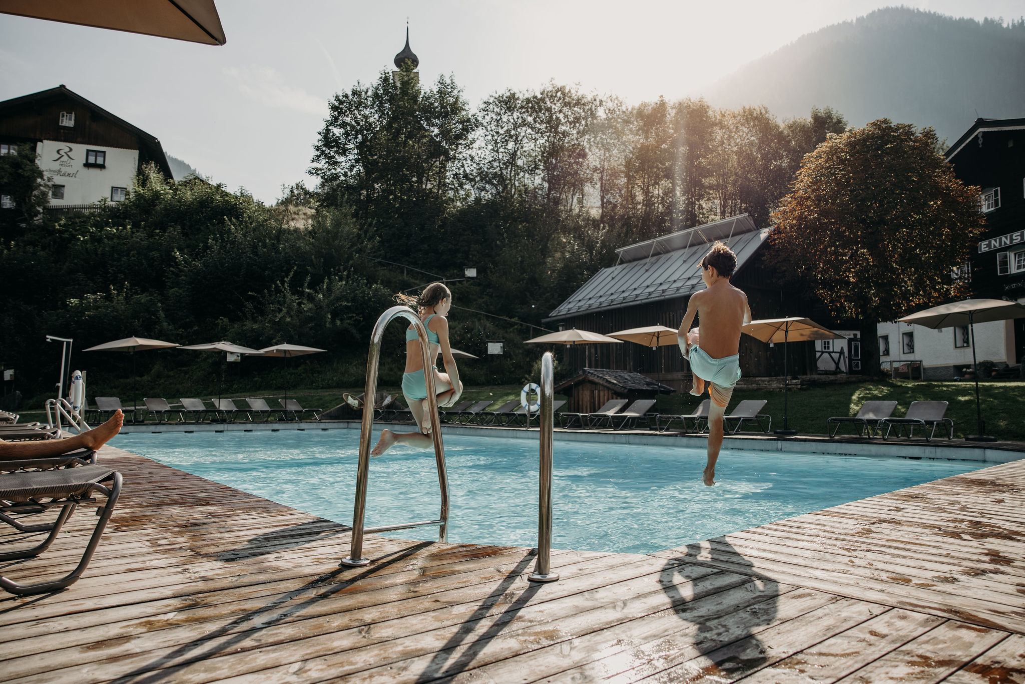 Kinderhotel: kinder am pool - Resl Resort - Wasser | Wellness