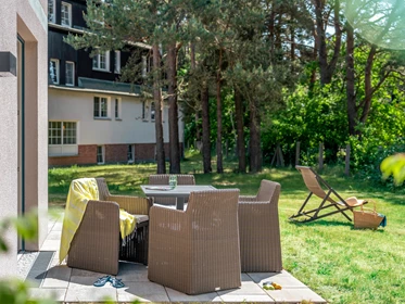 Kinderhotel: Wohnbeispiel Suiten-Häuser, Außenbereiche - TUI SUNEO Kinderresort Usedom