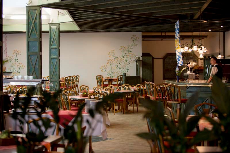 Kinderhotel: Restaurant im Ferienclub - Ferienclub Maierhöfen
