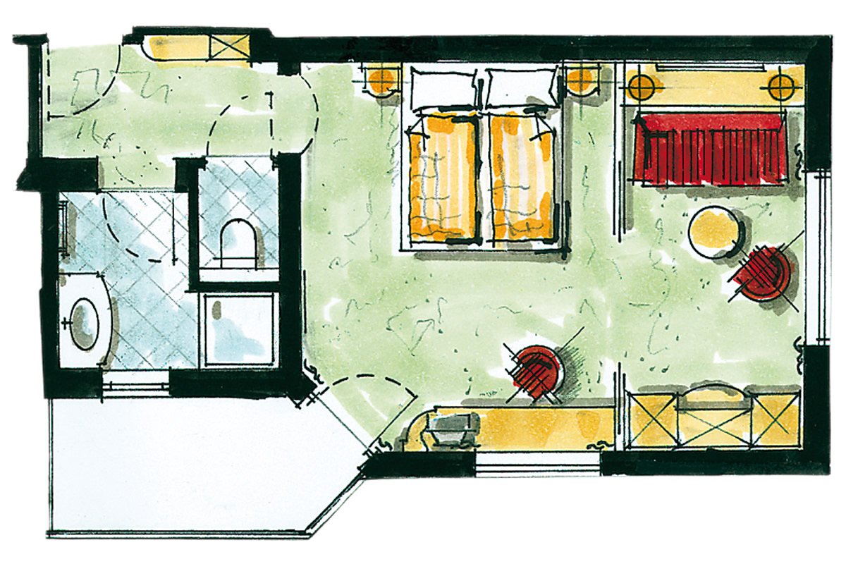 Hotel Tirolerhof - mein Haus mit Herz in Flachau Zimmerkategorien Suite Loipenhof