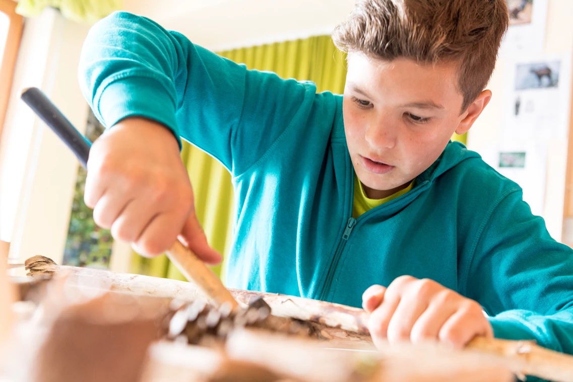 Kinderhotel: Werkeln für Kinder - Hotel Bad Ratzes