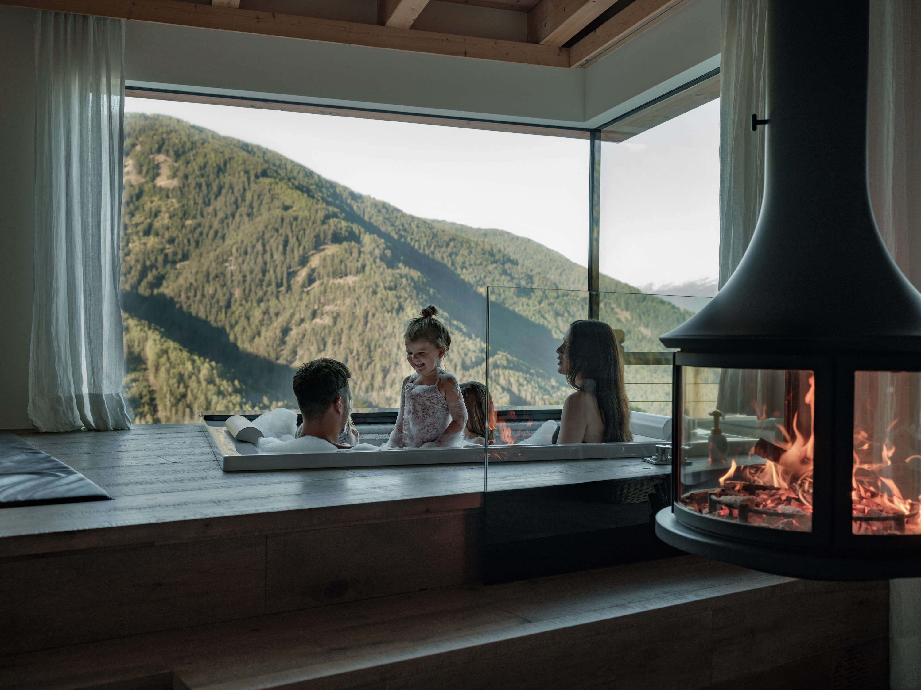 Familienhotel - Wasserrutsche - SAN SONNEA Family Dolomites