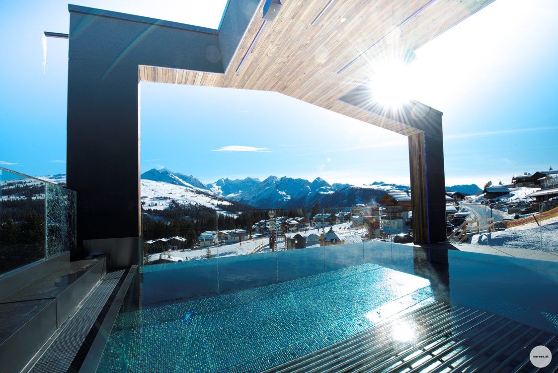 Kinderhotel: Alpenwelt FelsenBAD | SKY Infinity Pool - Das Alpenwelt Resort****SUPERIOR