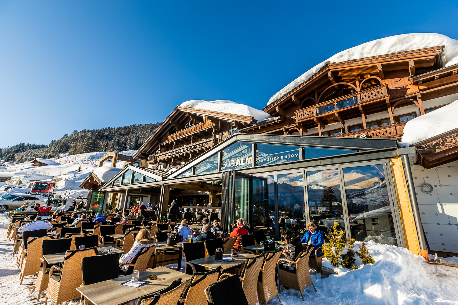 Familienhotel - Umgebungsschwerpunkt: See - My Alpenwelt Resort Winter - MY ALPENWELT Resort****SUPERIOR