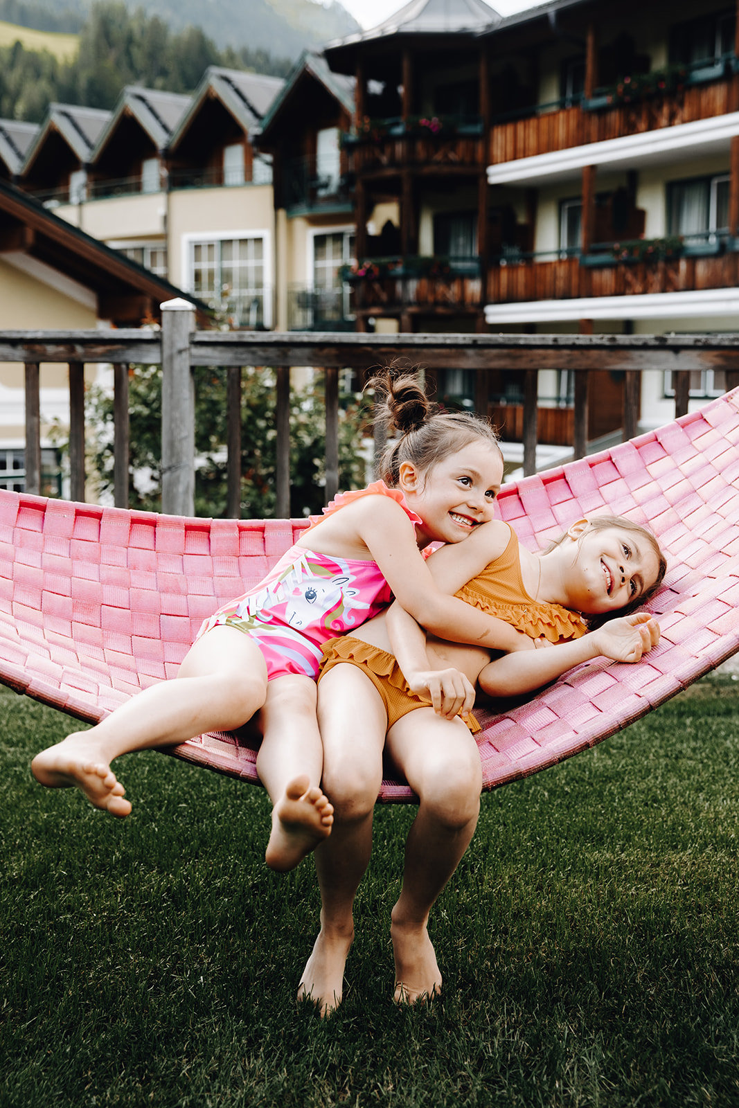 Kinderhotel: Hängematte - Hotel Guggenberger