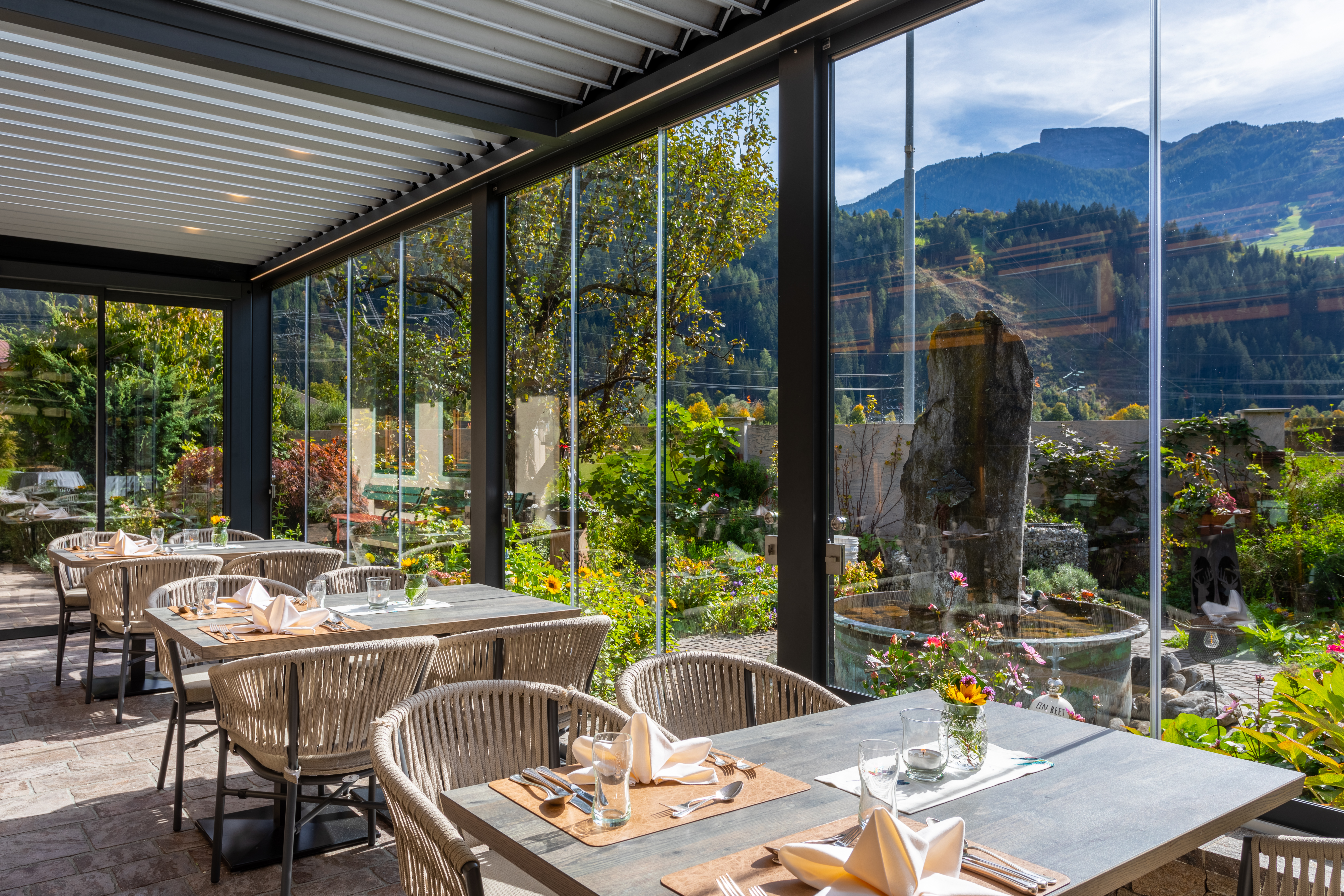 Kinderhotel: Wintergarten - Ferienhotel Sonnenhof - Hotel | Umgebung