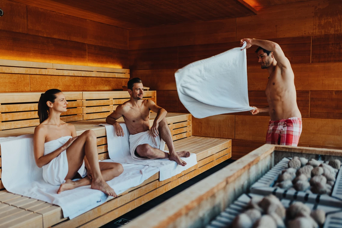 Kinderhotel: Sauna im Premium SPA - Thermenhotel Karawankenhof **** - Das Hotel der Kärnten Therme