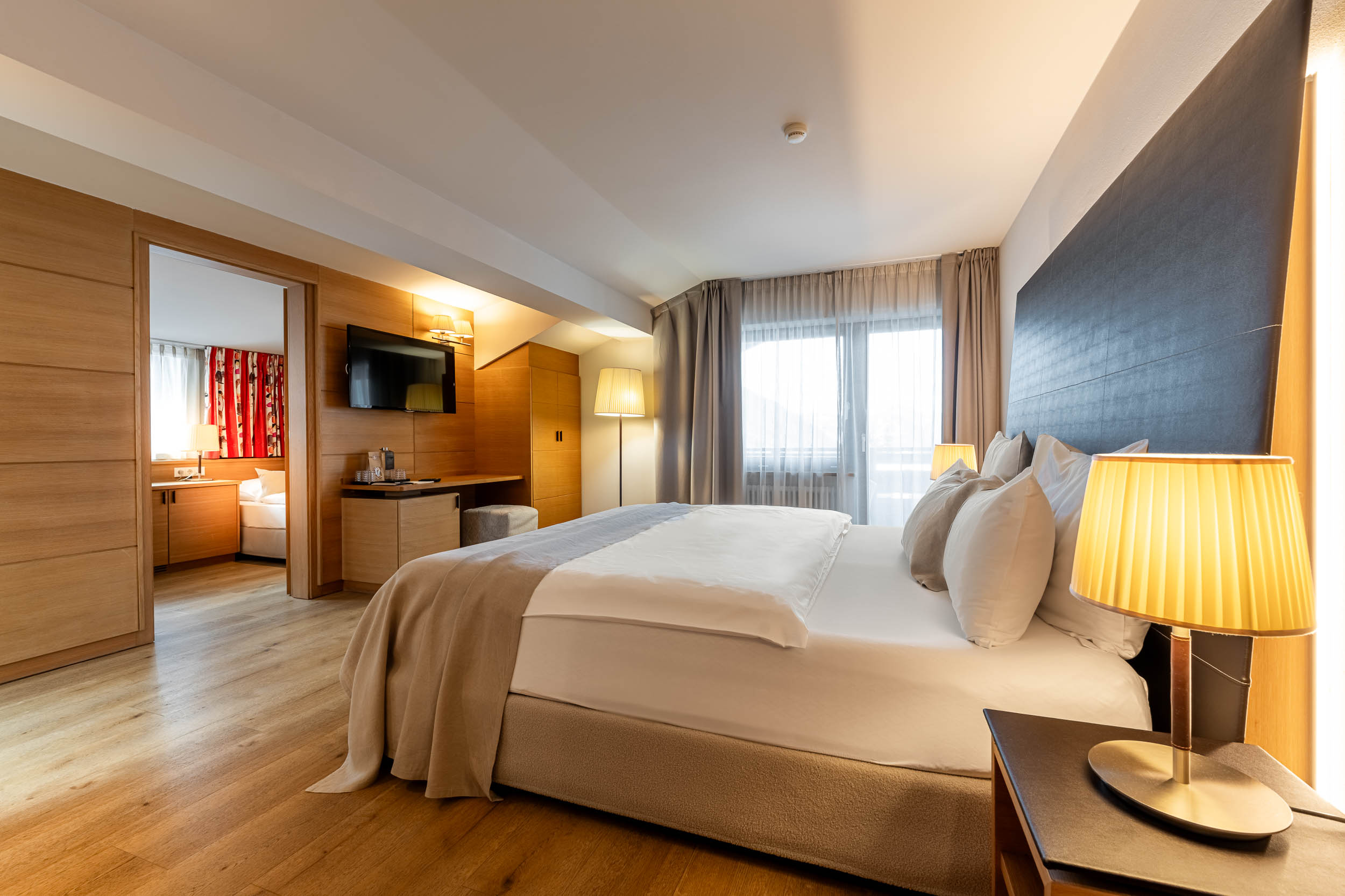 Kinderhotel: Suiten mit angetrennten Kinderzimmer - Family Hotel Biancaneve