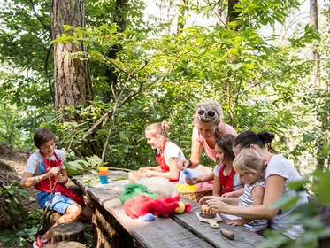 Kinderhotel: Betreuung und Animation - Family Hotel Gutenberg