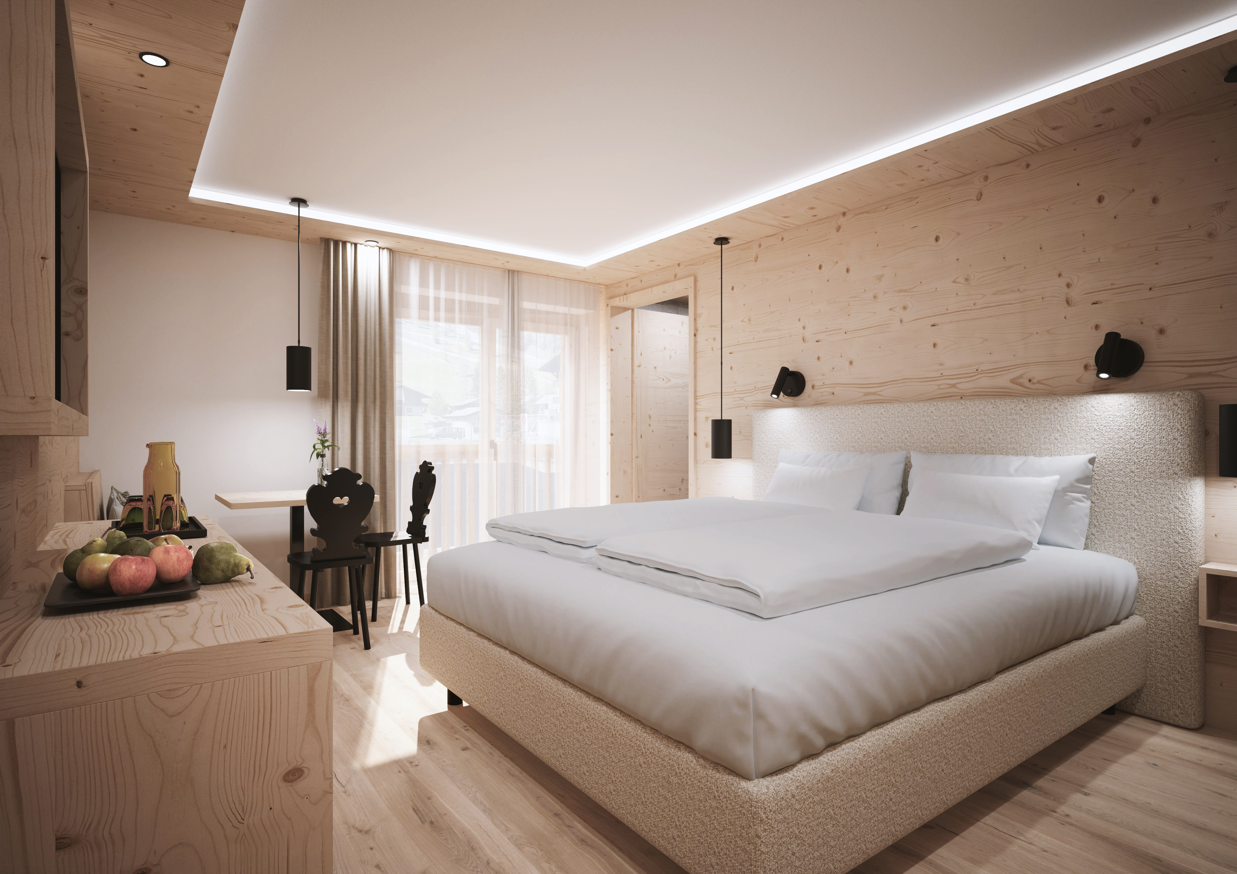 Gorfion Familienhotel Liechtenstein Zimmerkategorien Familienzimmer 24 | 1-Raum