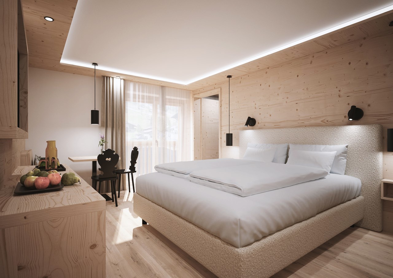 Gorfion Familienhotel Liechtenstein Zimmerkategorien Familienzimmer 24 | 1-Raum