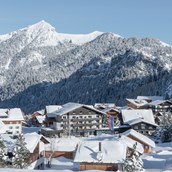 Familienhotel: Gorfion Familotel Liechtenstein im Winter, direkt an der Skipiste - Gorfion Familotel Liechtenstein