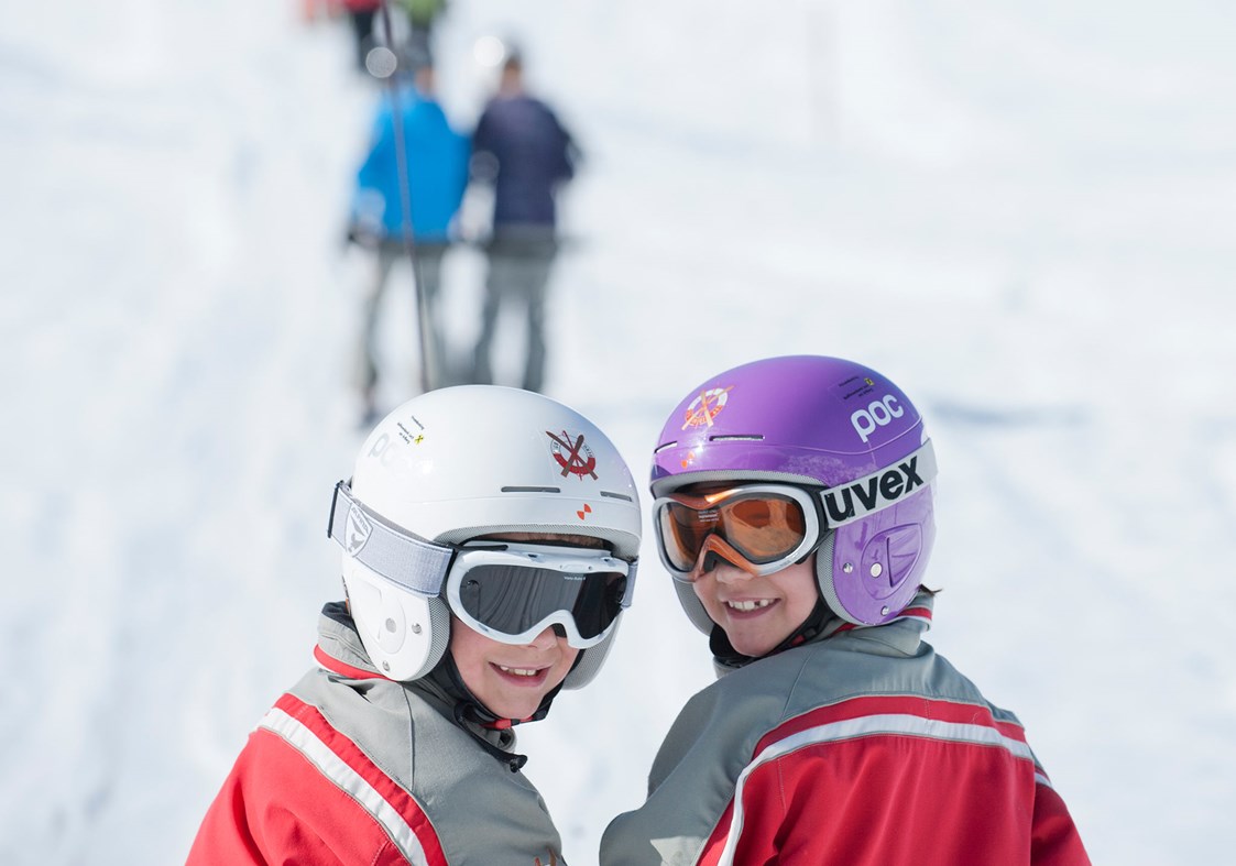 Kinderhotel: Kinder Skifahren am Arlberg - Burg Hotel Oberlech