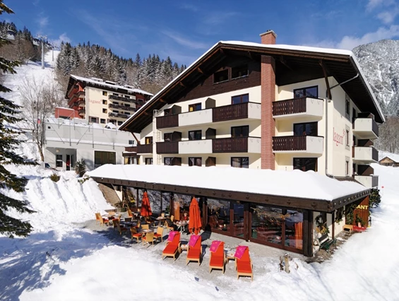 Familienhotel: fam Familienhotel Lagant in Brand. Direkt an der Skipiste.  - Familienhotel Lagant