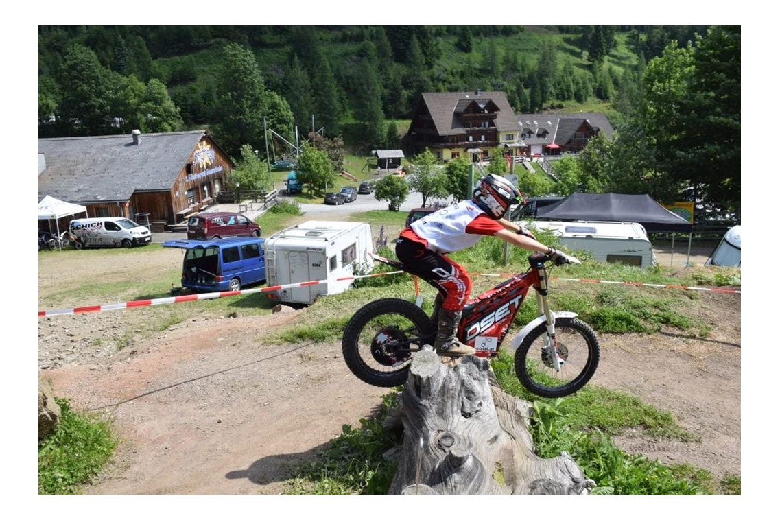 Kinderhotel: Trialfahren im Trialpark Salzstiegl - ***Erlebnisgasthof Moasterhaus