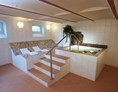 Kinderhotel: Sauna mit Tauchbecken und Ruheraum - Frieslandstern - Ferienhof und Hotel
