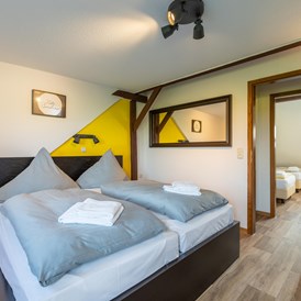 Kinderhotel: Schlafzimmer - Frieslandstern - Ferienhof und Hotel