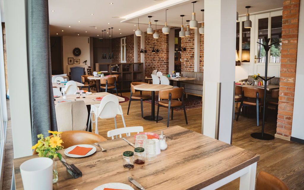 Kinderhotel: Schick, gemütliches Restaurant - Landhaus Averbeck