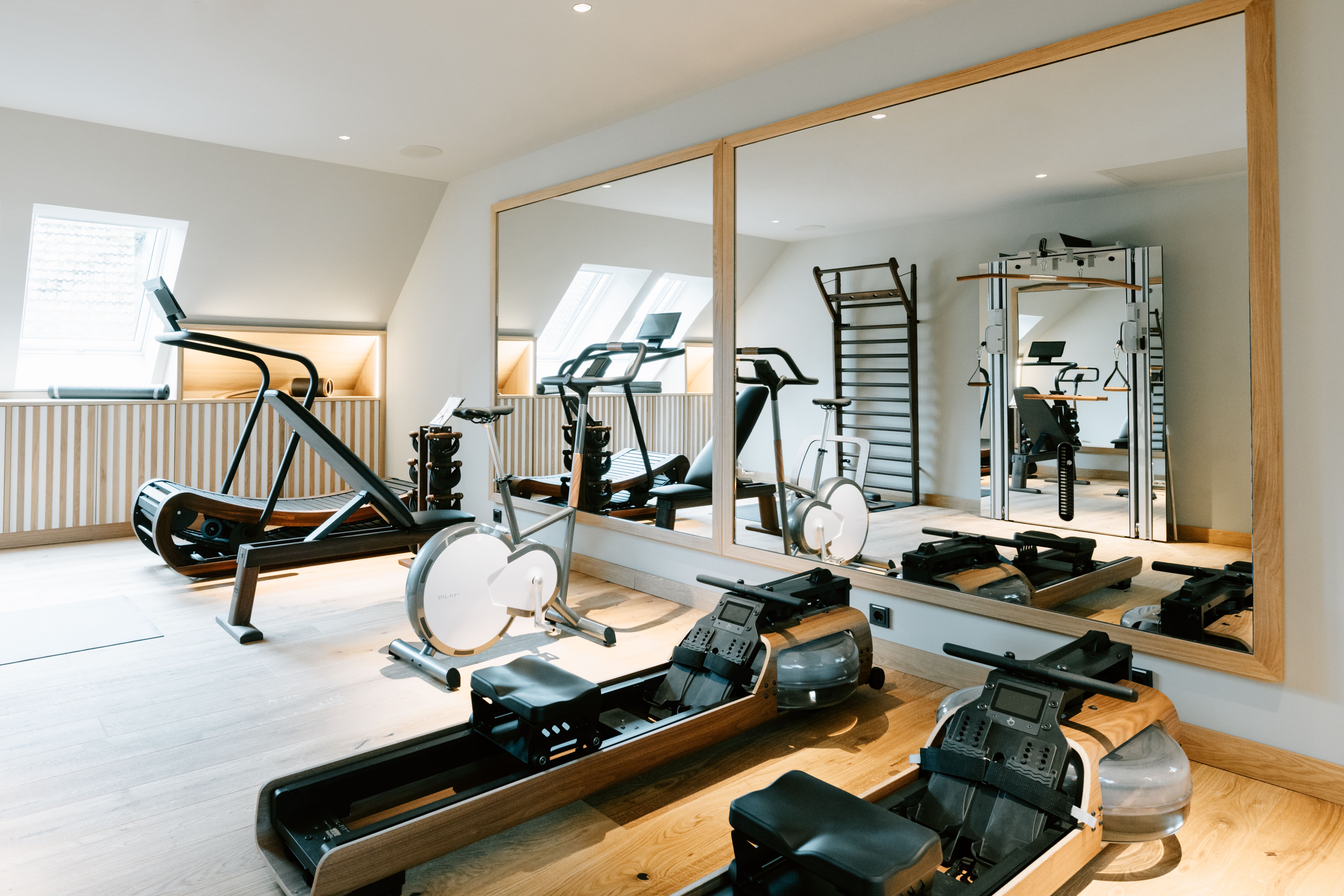 Kinderhotel: Moderner Fitnessraum - Landhaus Averbeck