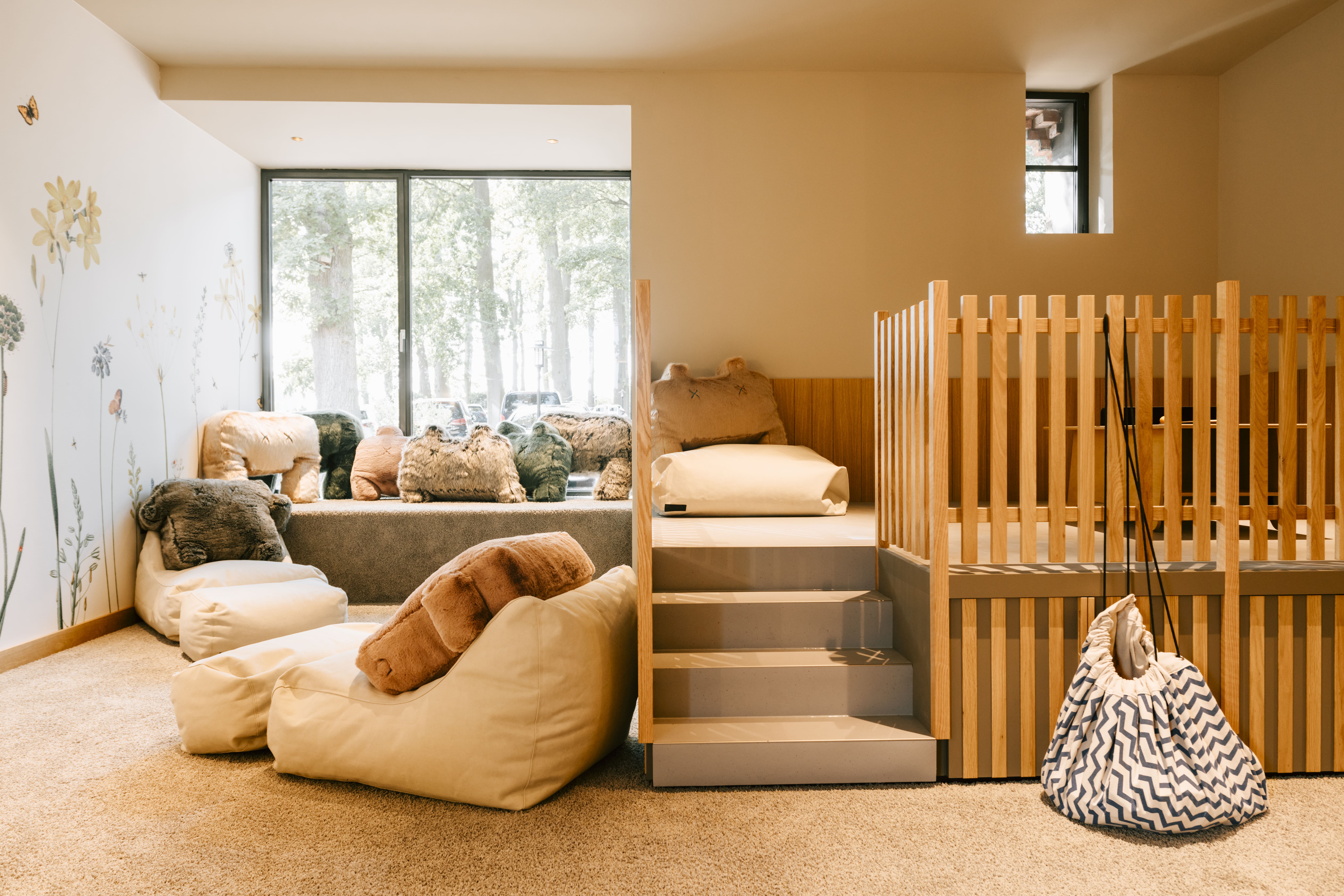Kinderhotel: Moderne und helle Kinderbetreuungsräumlichkeiten - Landhaus Averbeck