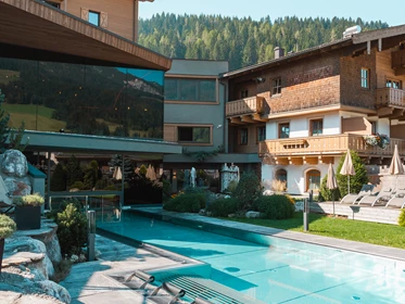 Kinderhotel: "Mountain Spa" mit Thermalpool und diversern Schwitzattraktionen, exklusiv für Erwachsene  - Good Life Resort die Riederalm ****S