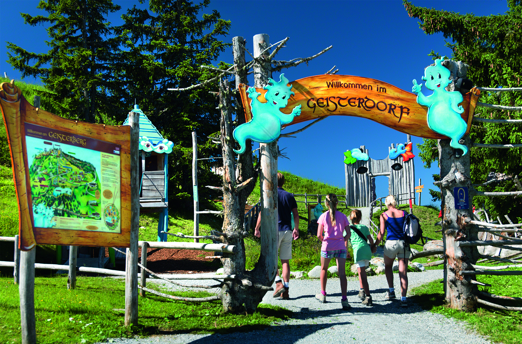 Ferienwelt Kesselgrub Ausflugsziele Geisterberg /St.Johann-Alpendorf