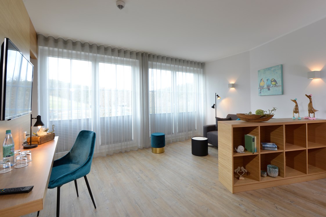 Kinderhotel: geräumige, helle & moderne Familienappartements - aFamilienhotel Ebbinghof