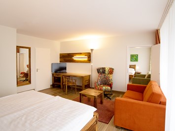 Hotel Sonnenhügel Familotel Rhön Zimmerkategorien Komfort 2-Raum-Appartements (70 qm) in Haus 3