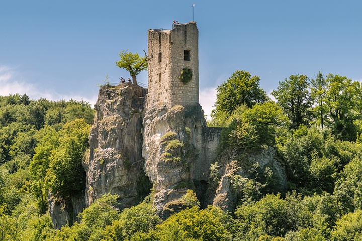 Familienhotel Friedrichshof Ausflugsziele Burg Rabenstein