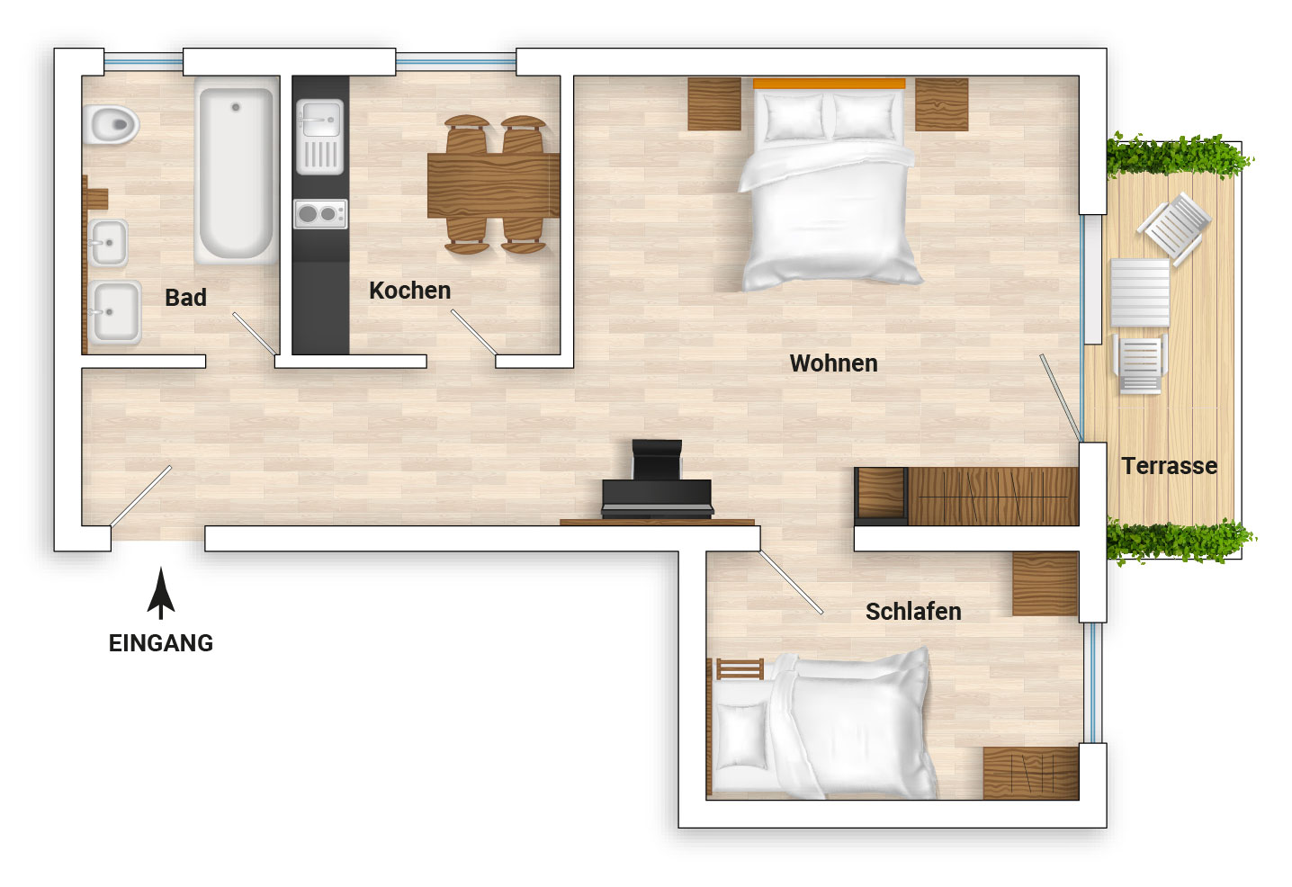 Familienhotel Friedrichshof Zimmerkategorien Familiensuite Maxi