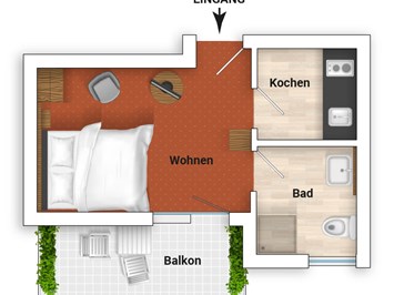 Familienhotel Friedrichshof Zimmerkategorien Single mit Kind Doppelzimmer mit oder ohne Balkon