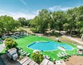 Kinderhotel: Blick auf den Pool - Green Village Cesenatico