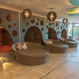 Kinderhotel: In den neuen Ruhekokoons einfach entspannen - Familotel Landhaus zur Ohe