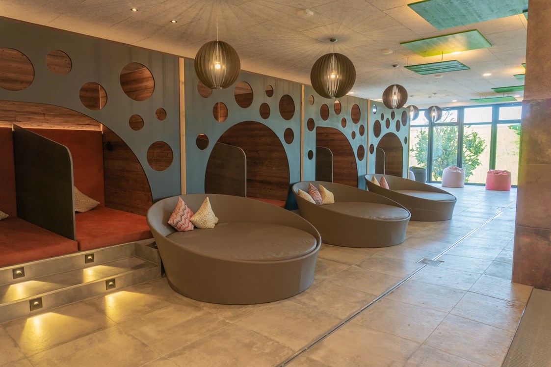 Kinderhotel: In den neuen Ruhekokoons einfach entspannen - Familotel Landhaus zur Ohe