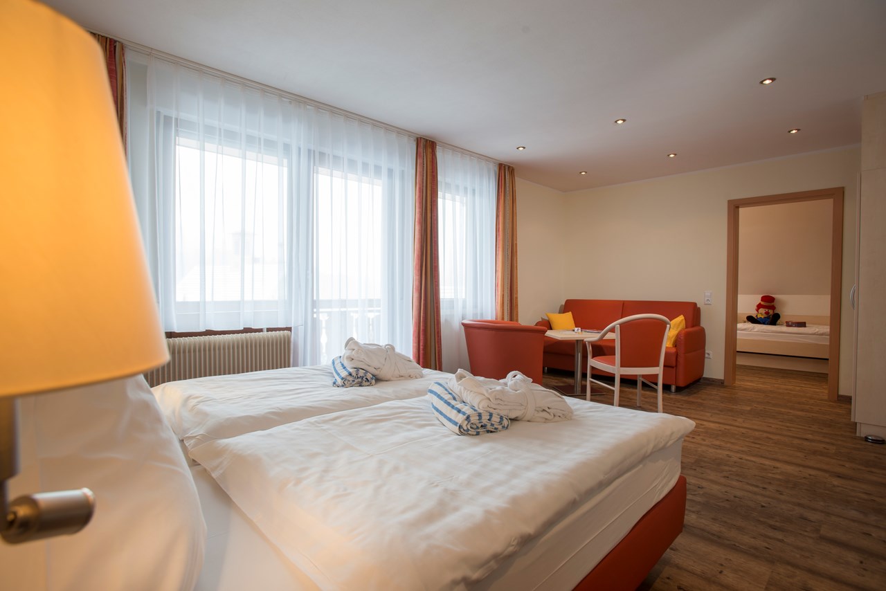 Genuss- & Familienhotel Bären am See Zimmerkategorien 2-Raum Appartment Brillenbär