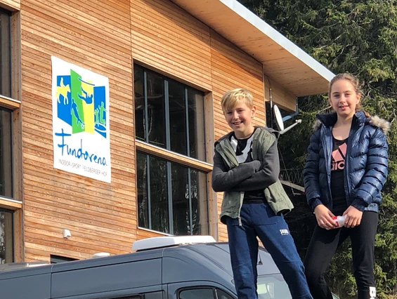 Kinderhotel: Vor der Fundorena - Feldberger Hof