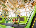Kinderhotel: Indoor-Sporthalle mit Trampolin & Hochseilgarten
 - Feldberger Hof