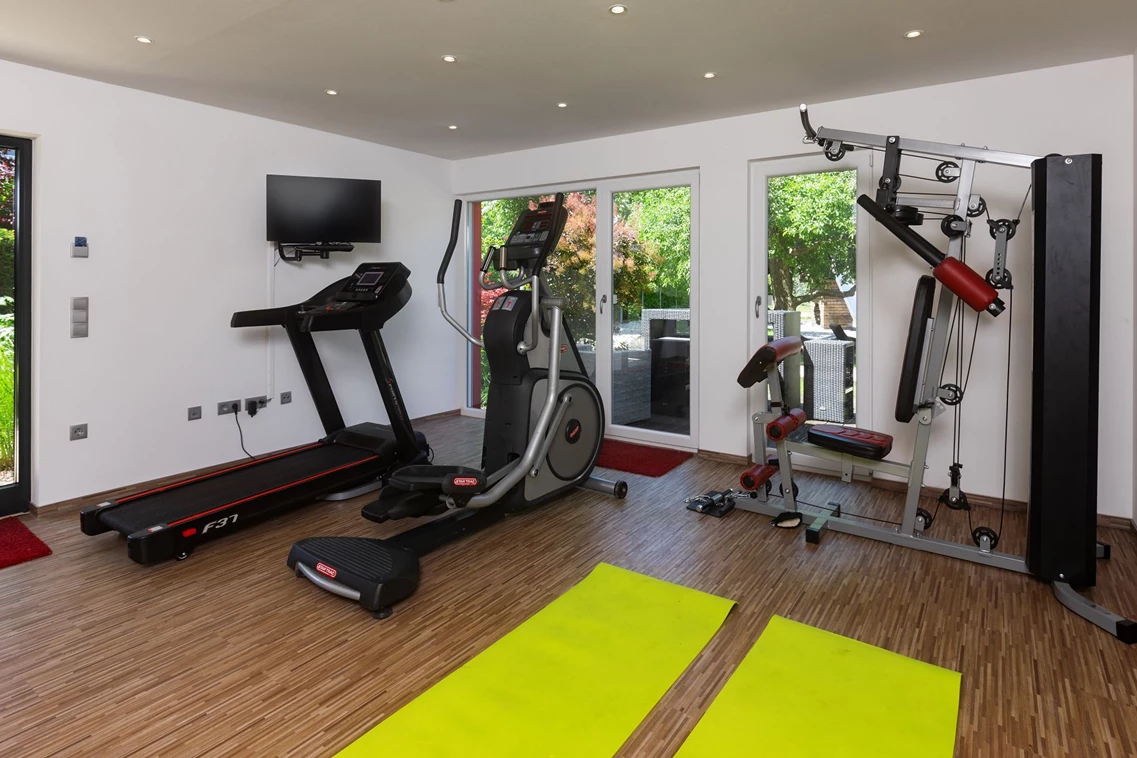 Kinderhotel: unser Fitnessraum - Bodensee-Resort Storchen Spa & Wellness