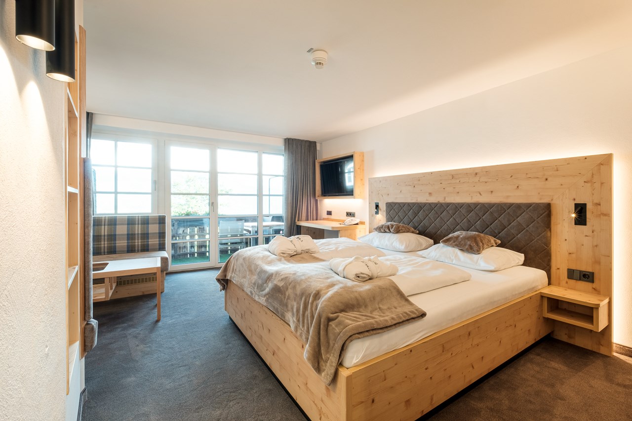 Familotel Allgäuer Berghof Zimmerkategorien Familien-Suiten | 3-Raum mit Balkon