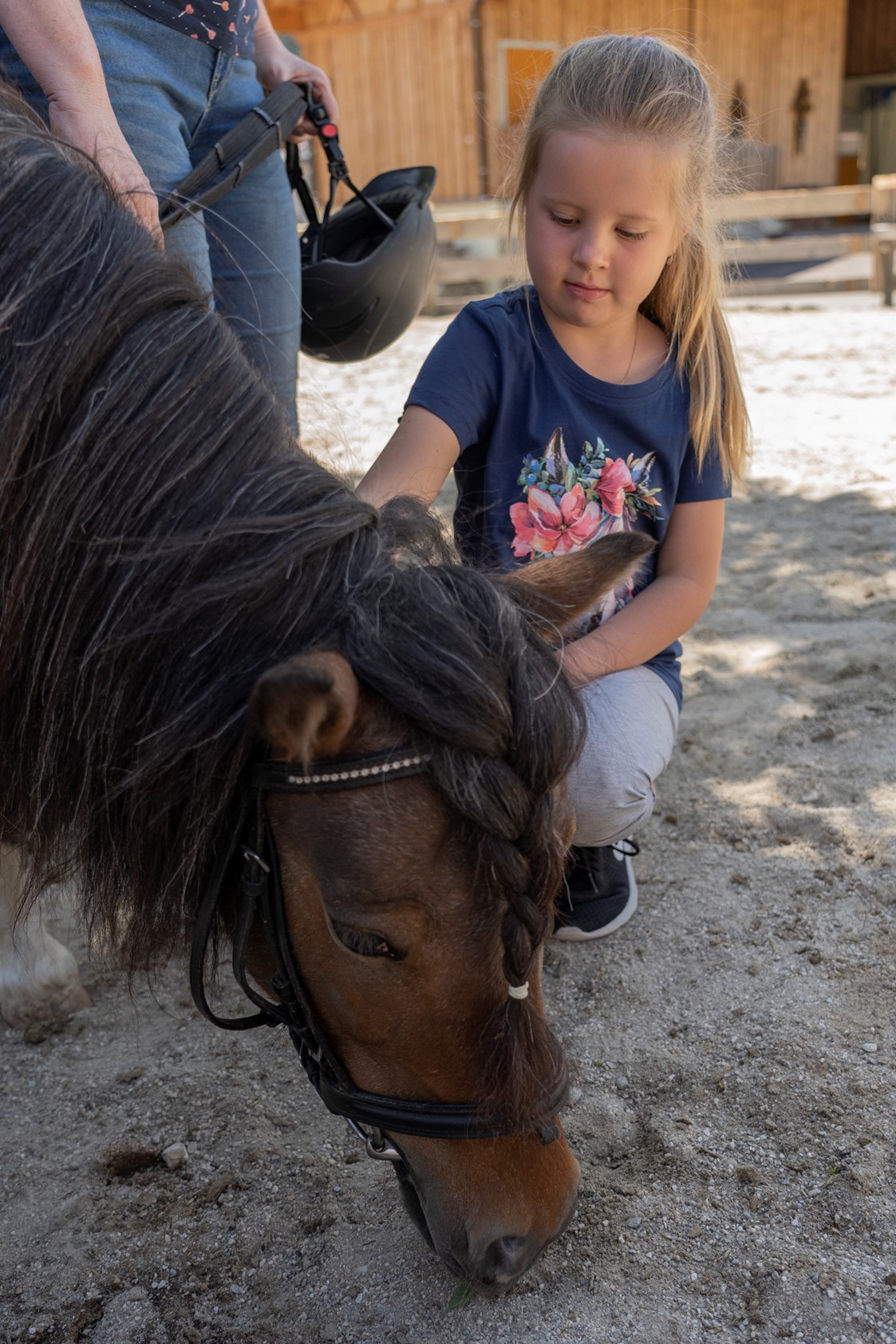Kinderhotel: Ponnyreiten - Alpenhotel Kindl