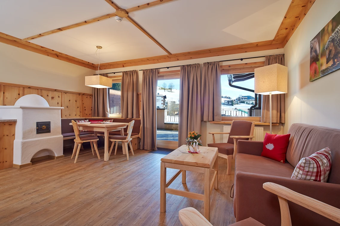 Kinderhotel: Appartement "Murmeltier" - Das Hopfgarten Familotel Tirol