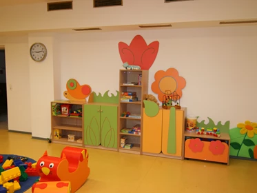 Kinderhotel: Kinderspielraum innen - Hotel-Restaurant Grimmingblick