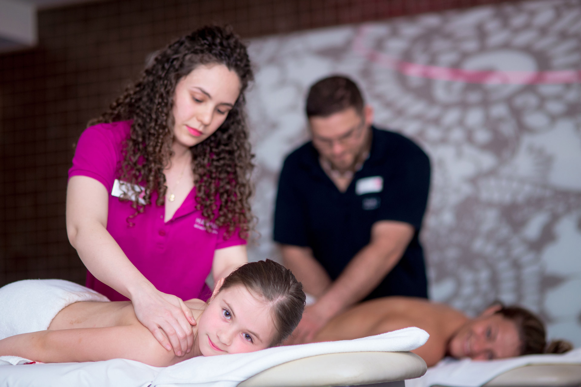 Kinderhotel: Mutter-Kind Massage - Kolping Family Resort