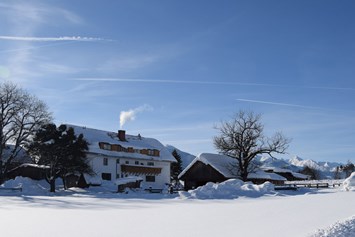 Kinderhotel: Pürcherhof im Winter - Hotel Pension Pürcherhof