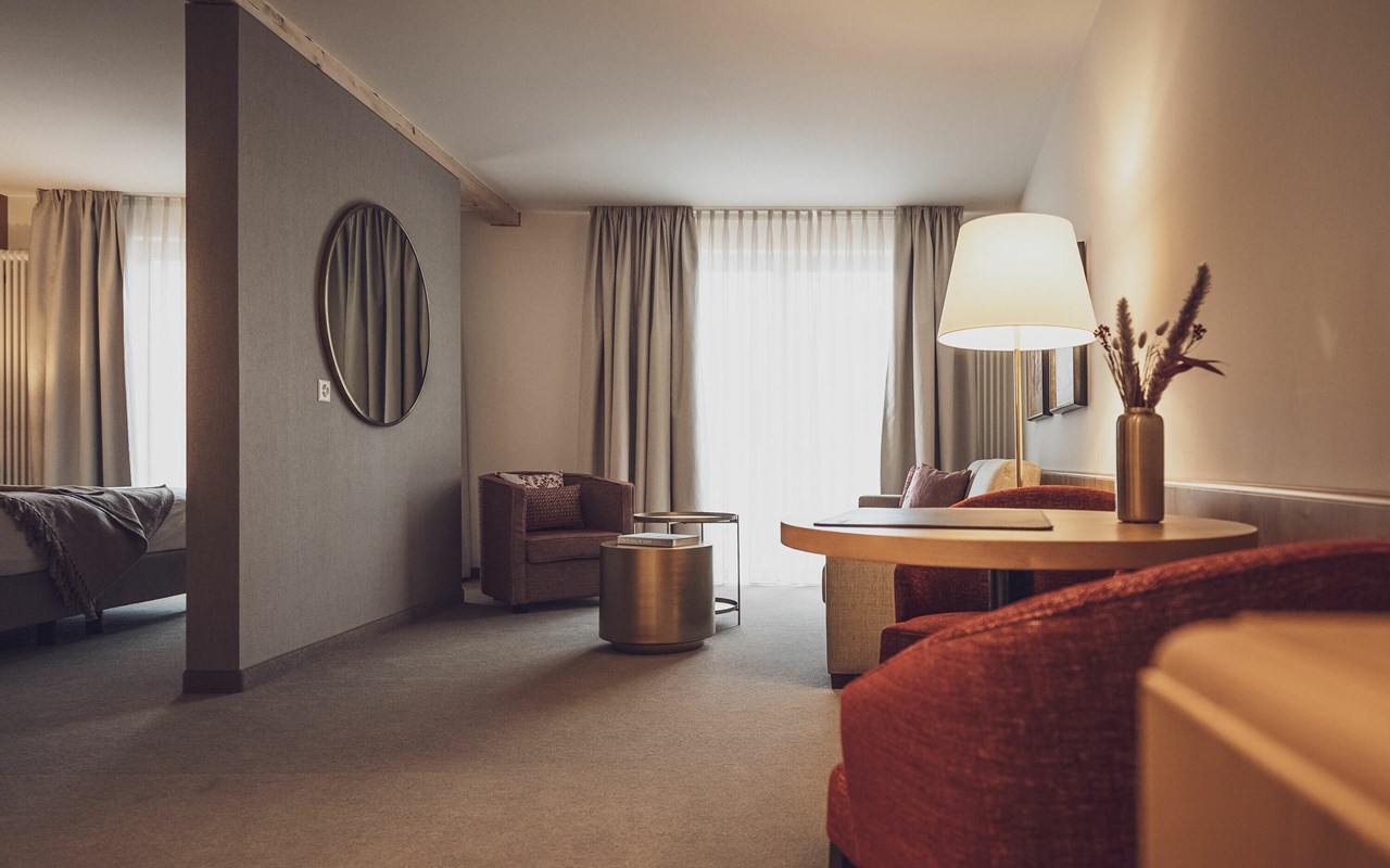 Hotel Waldhuus Davos Zimmerkategorien Junior Suite / Familien Zimmer