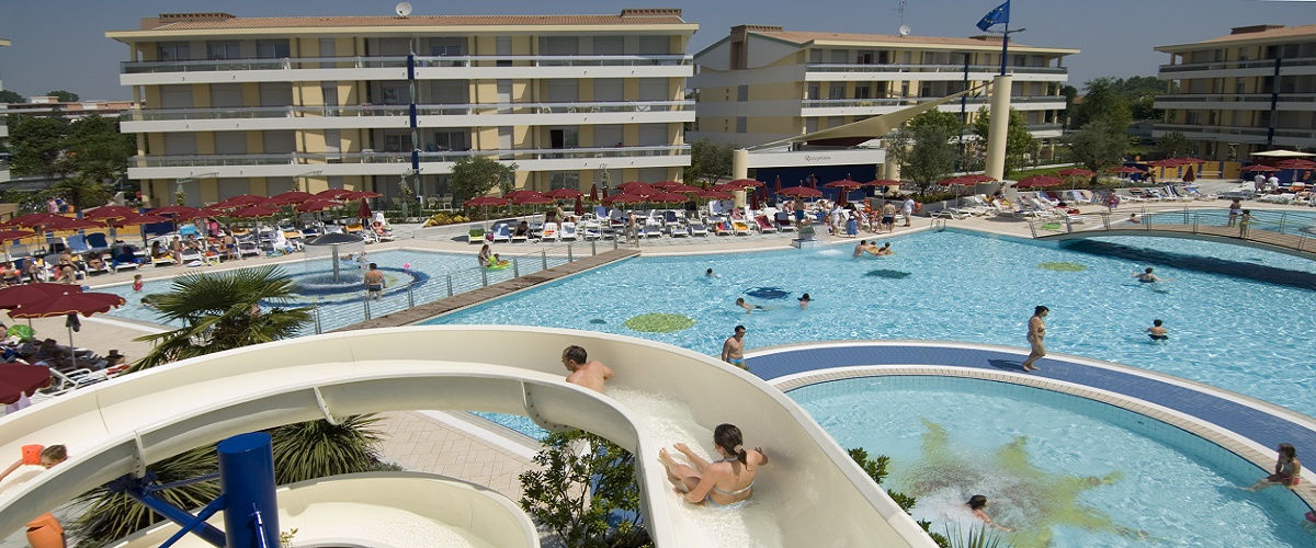 Familienhotel - Wasserrutsche - Eraclea Mare - Aparthotel & Villaggio Planetarium Resort 