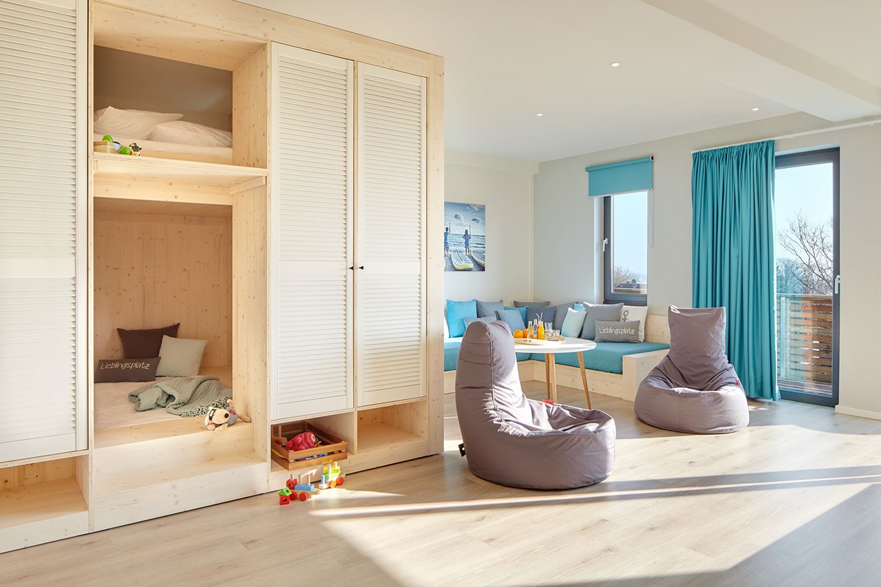 Hotel Strandkind Familotel Ostsee Zimmerkategorien Entdeckertraum Ostseeblick