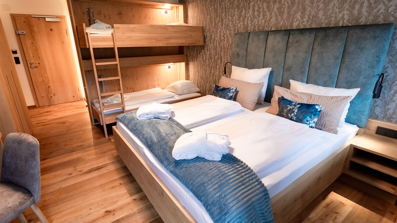 Kinderhotel Felben Zimmerkategorien Familienzimmer