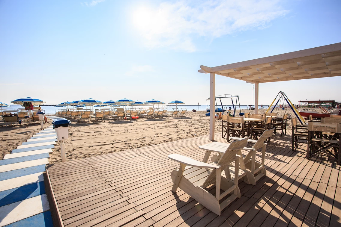 Kinderhotel: Direkt am Strand - Hotel Roxy & Beach