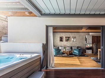 Quellenhof Luxury Resort Passeier Zimmerkategorien Penthouse-Suite
